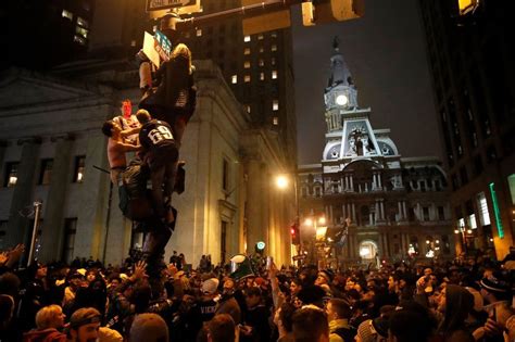 "The bottom line is sending a message that. . Philadelphia riots